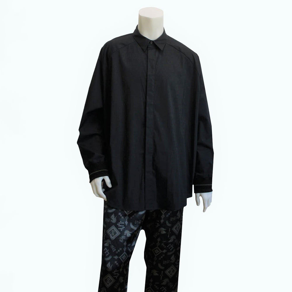 22AW RAGLAN SLEEVE SHIRTS  (black)