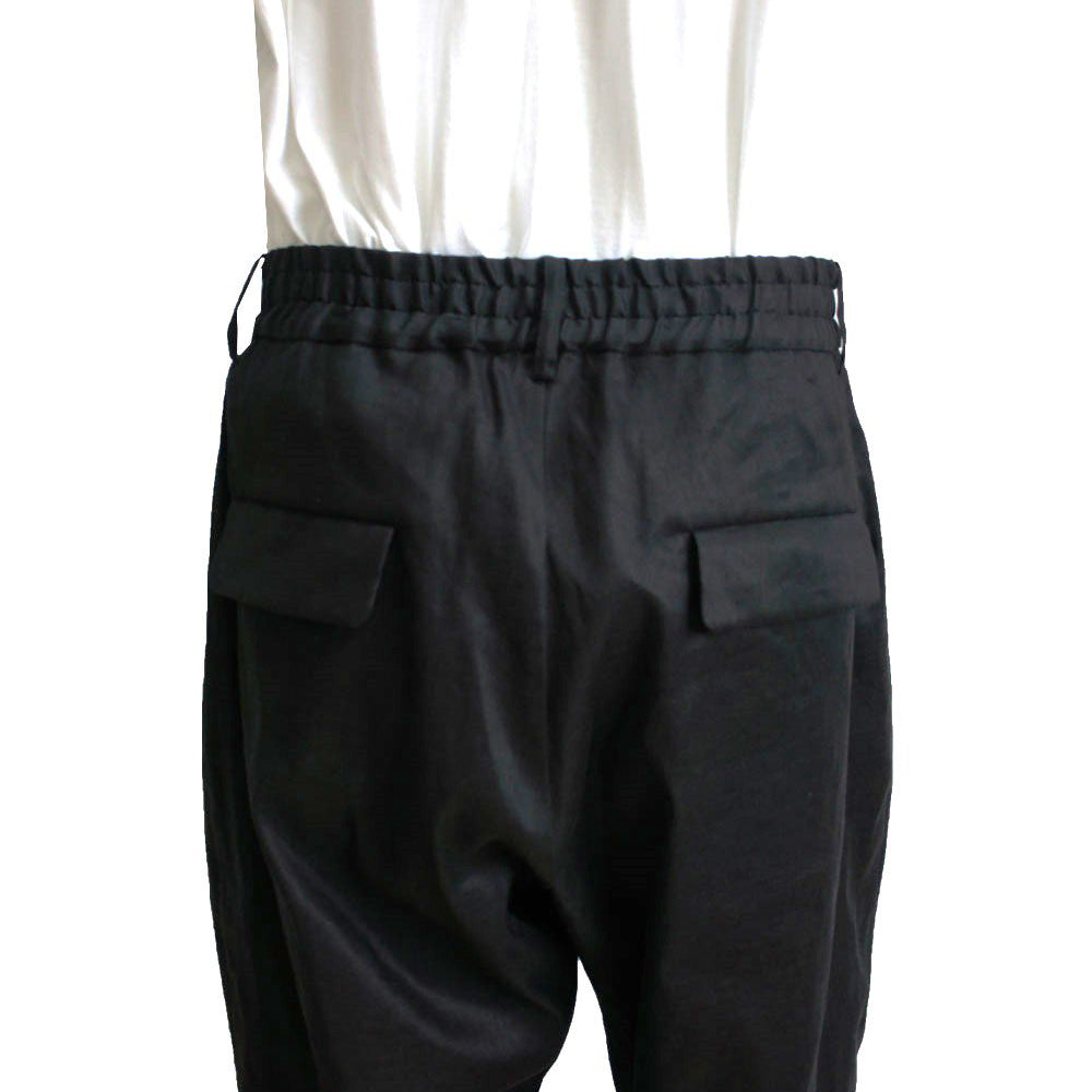 WIDE STRAIGHT PANTS LINEN