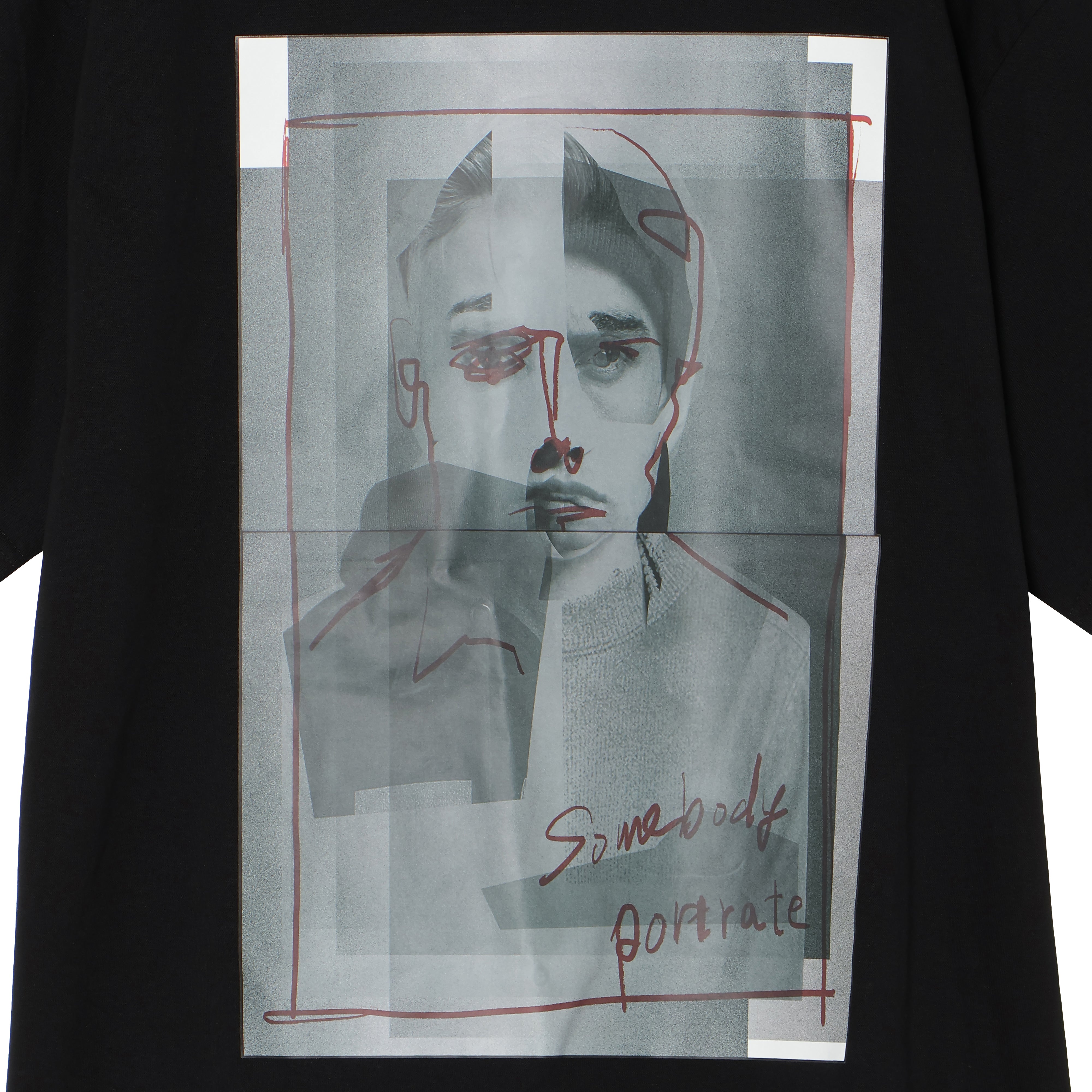 26SS PORTRAIT T-SHIRTS (BLACK)