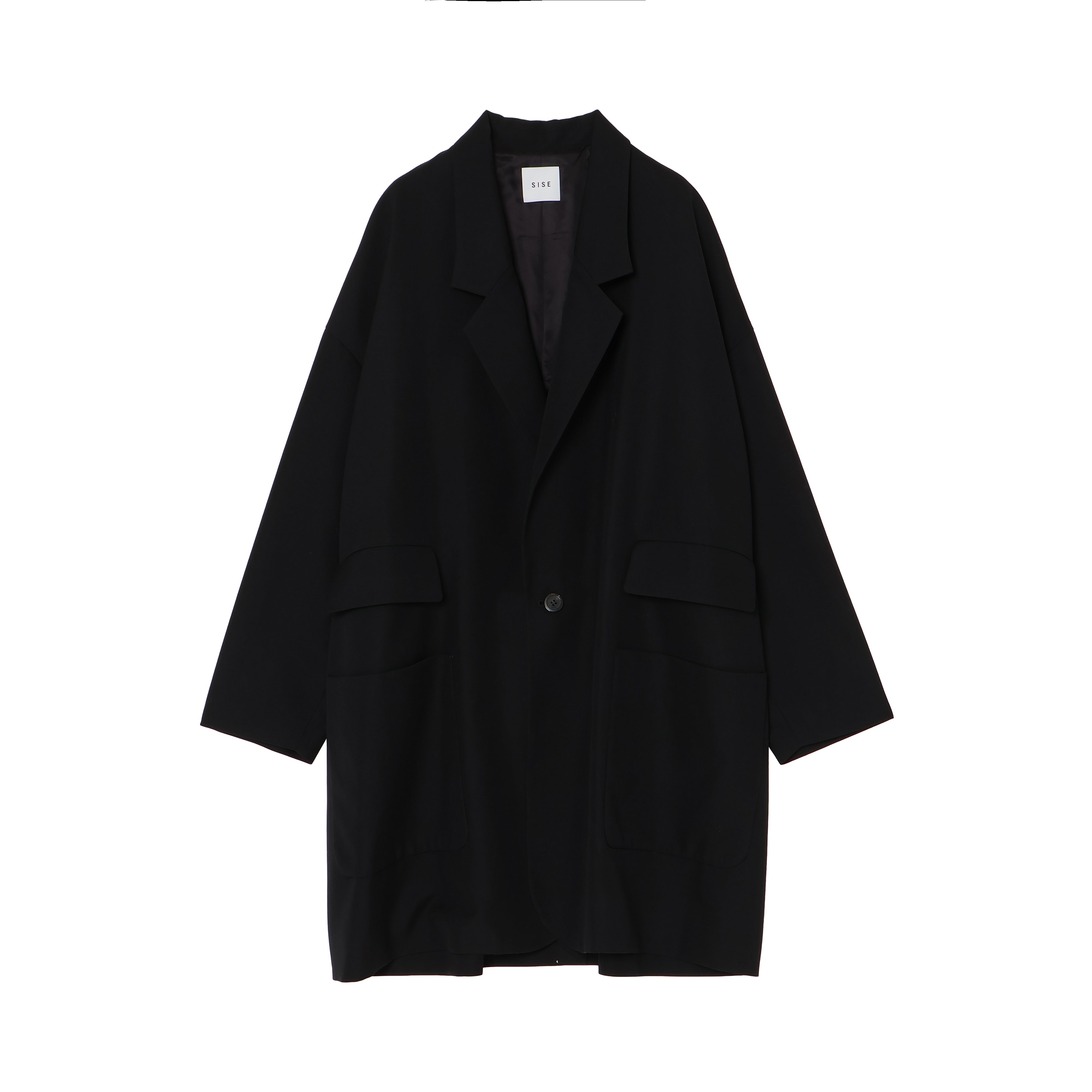 26SS OVER LONG JACKET (BLACK)