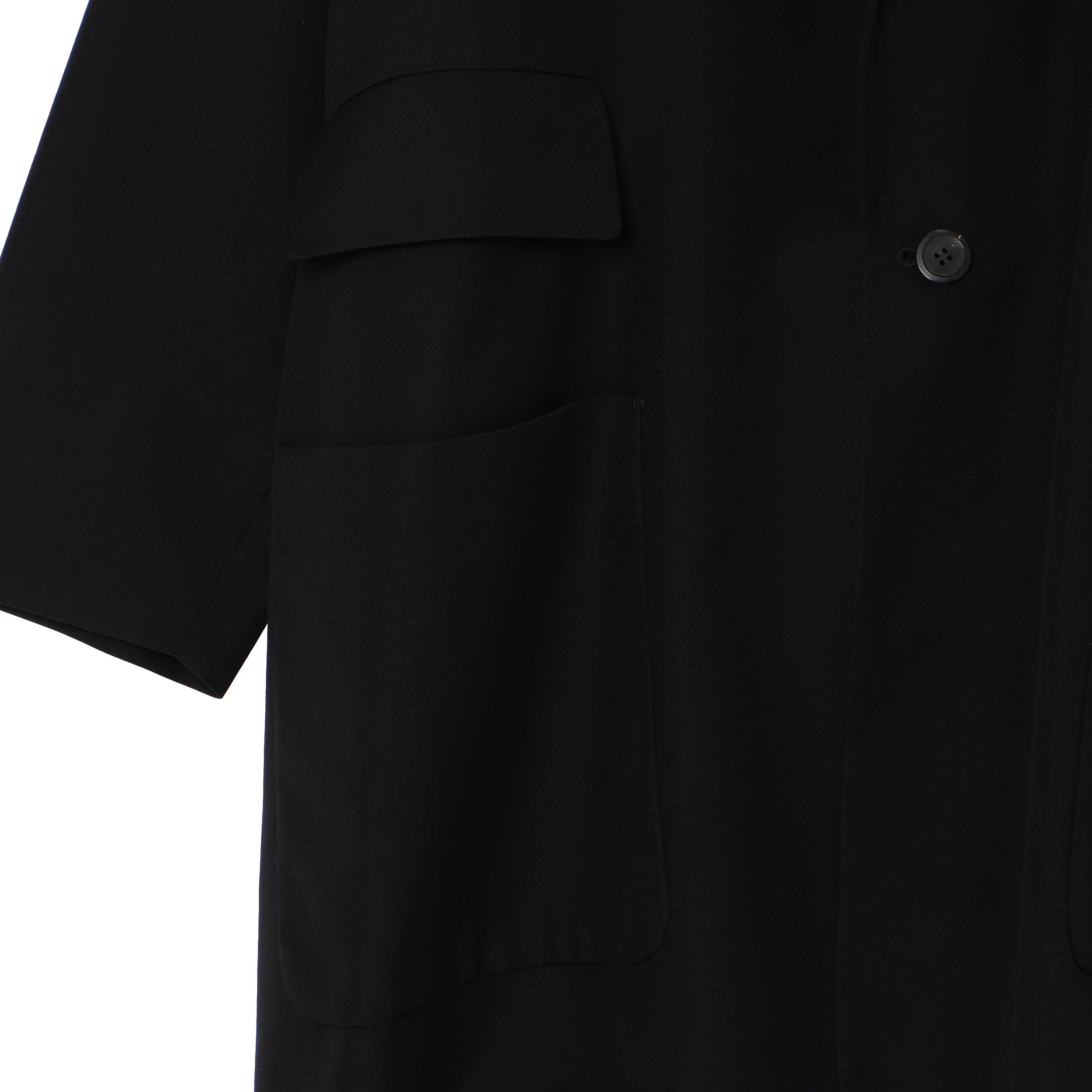 26SS OVER LONG JACKET (BLACK)