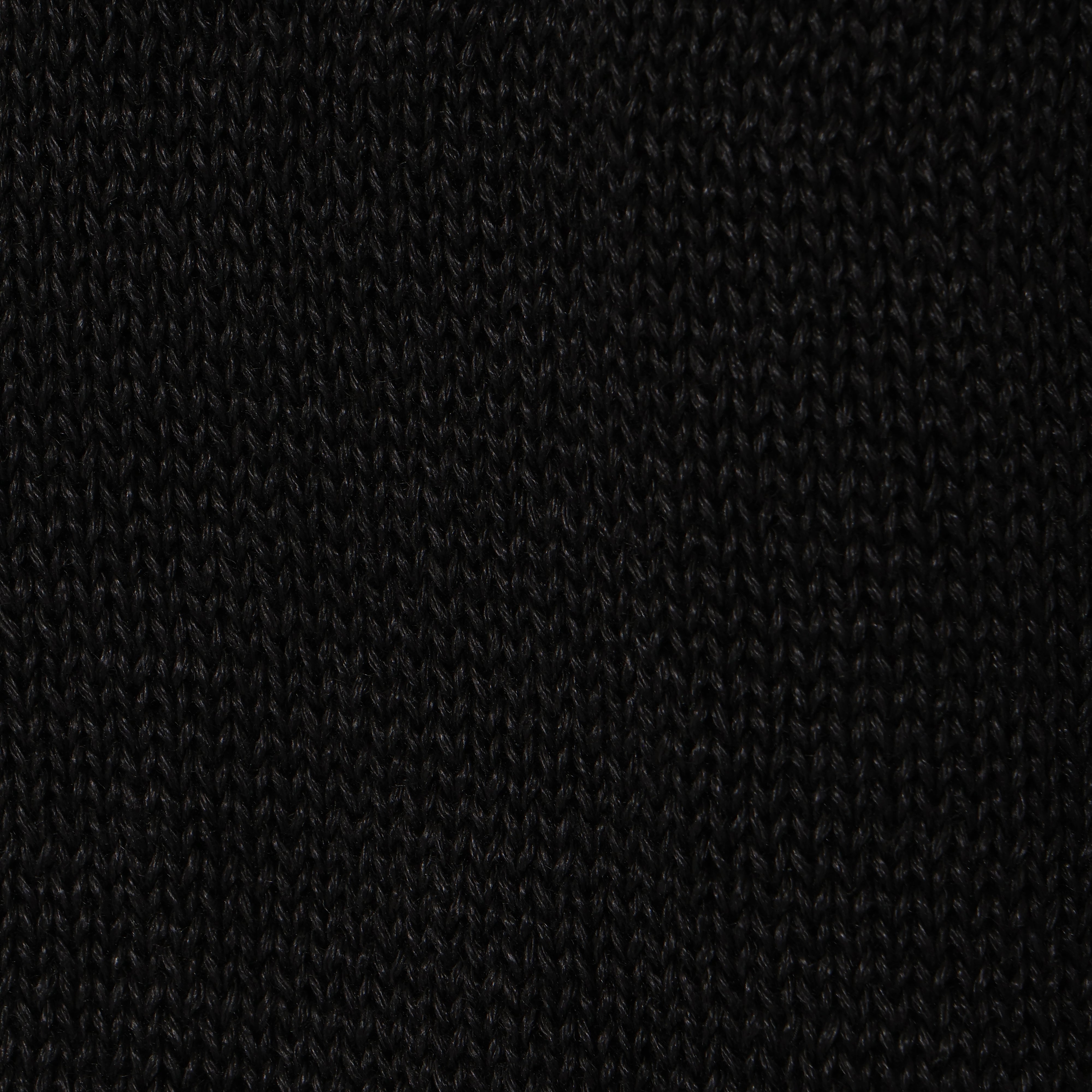 26SS KNIT ZIP UP VEST (BLACK)