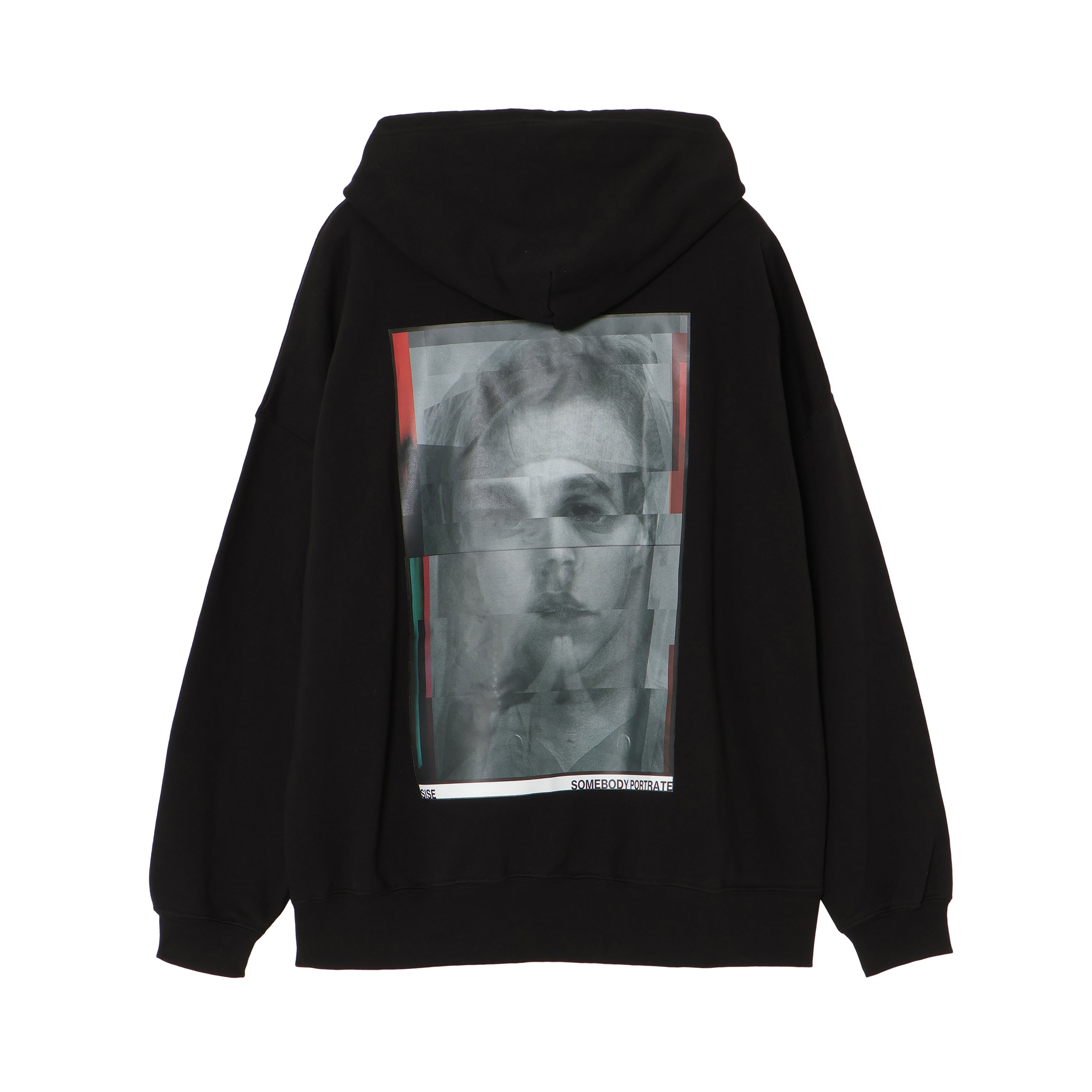 26SS SOMEBODY HOODIE SWEAT (BLACK)