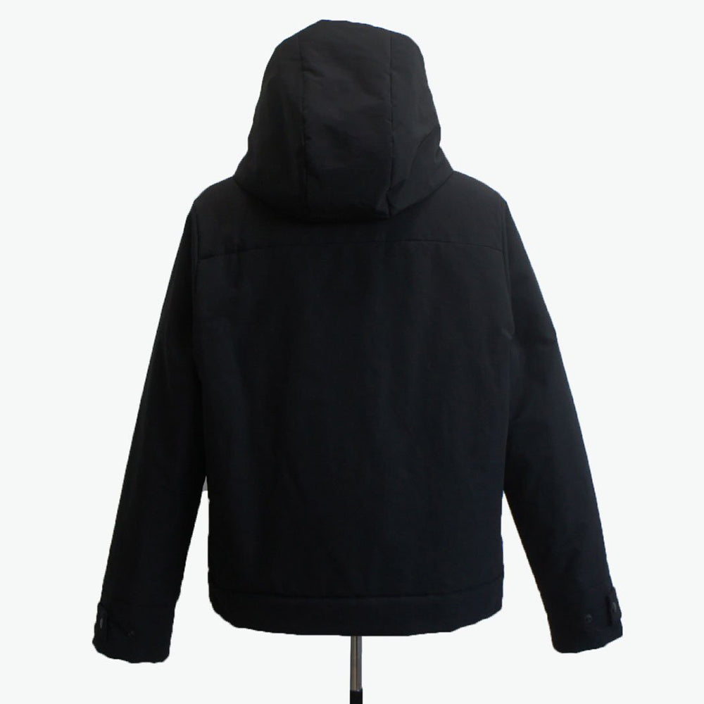 Heavyweight Lined Zip Up Hoodie for Men, Fleece Full Zip Hooded Sweatshirt  with Sherpa Lining