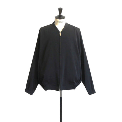 24AW TWILL BALLOON BLOUSON BLACK