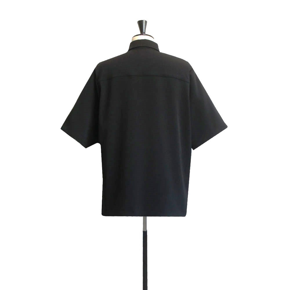 25SS  TWILL W_POCKET WHIRTS (TWILL TWIMY)BLACK