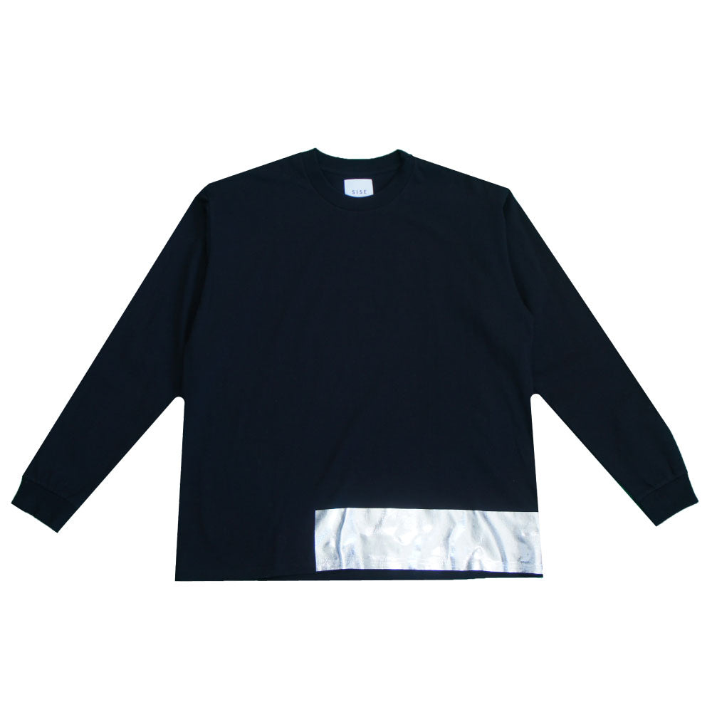 24AW SILVER LONG T-SHIRTS BLACK