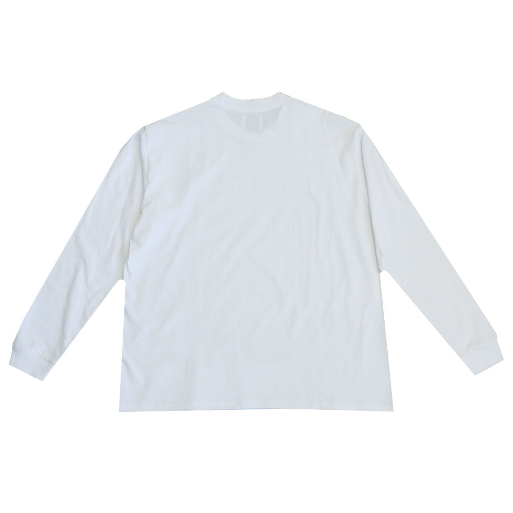 24AW SILVER LONG T-SHIRTS WHITE