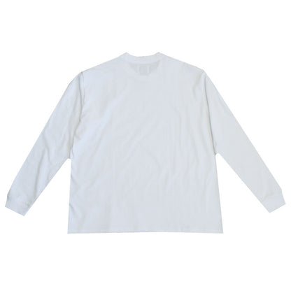 24AW SILVER LONG T-SHIRTS WHITE