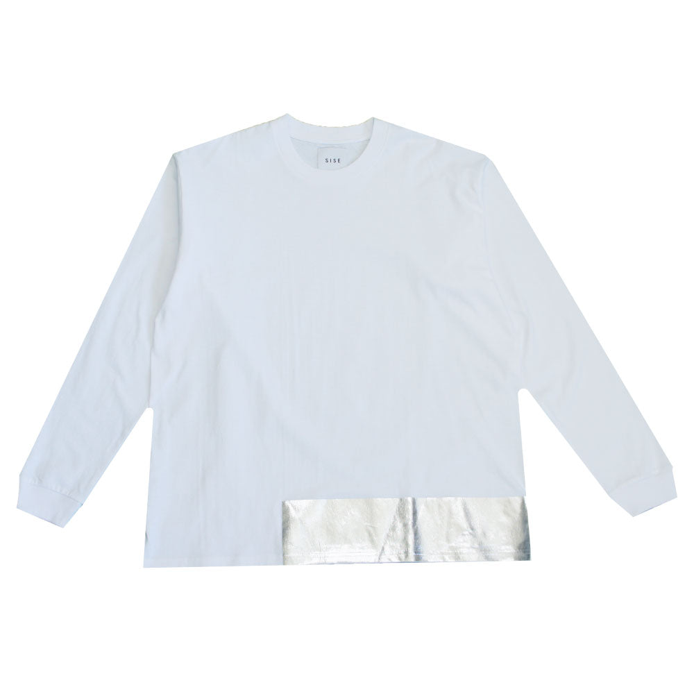 24AW SILVER LONG T-SHIRTS WHITE