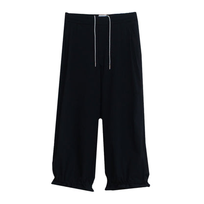 24AW SUPER WIDE GATHER PANTS FAB_NO.1 BLACK