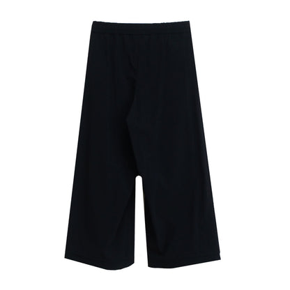 24AW SUPER WIDE GATHER PANTS FAB_NO.1 BLACK