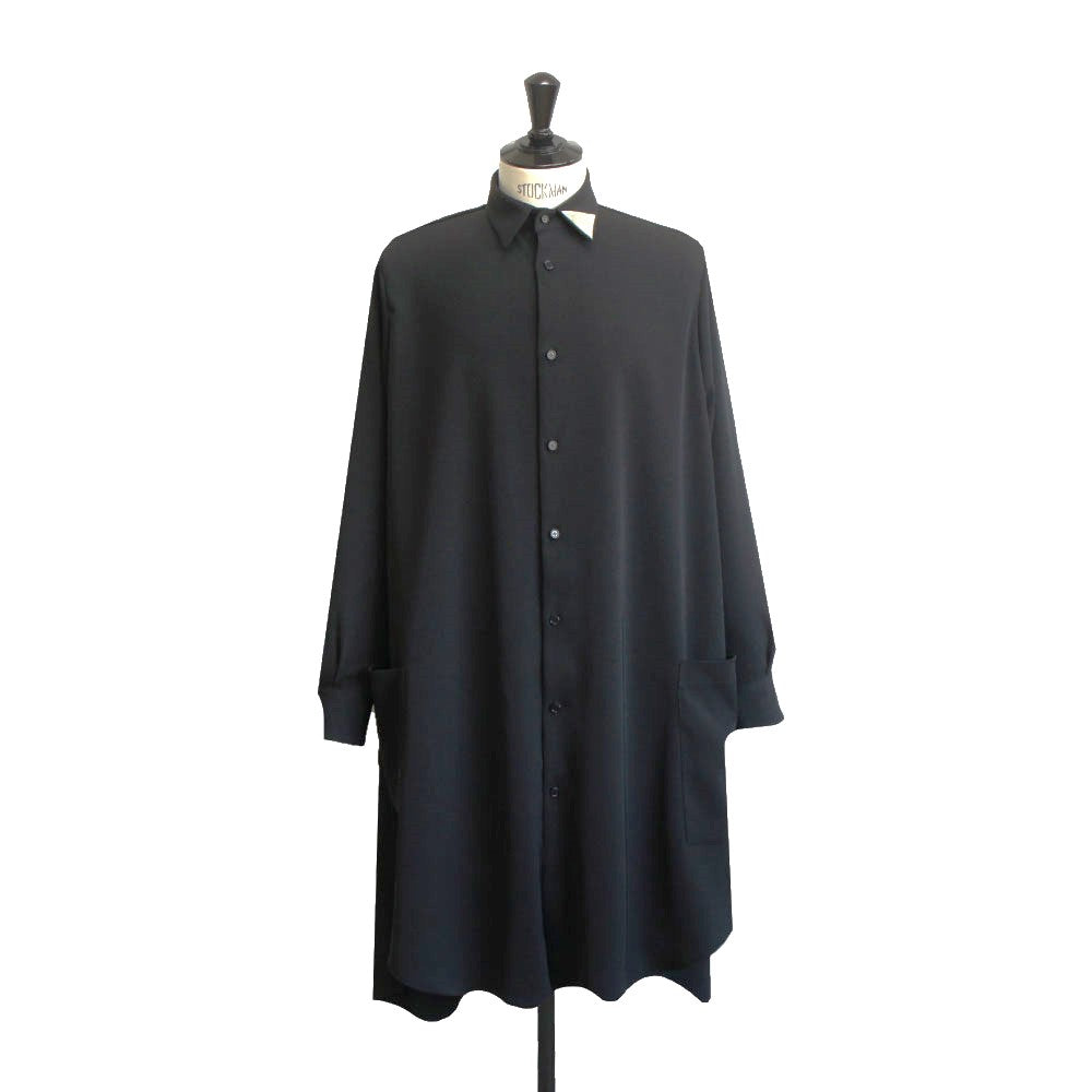 24AW  LONG SHIRTS BLACK