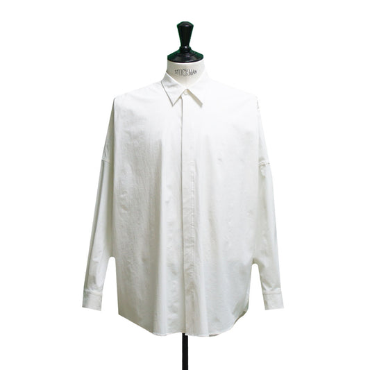 24AW BALLOON SHIRTS  FAB_NO.1 WHITE