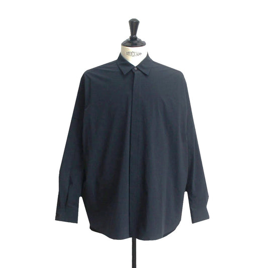 24AW BALLOON SHIRTS FAB_NO.1  BLACK