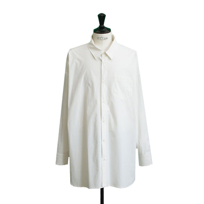 24AW MIDDLE BALLOON SHIRTS WHITE