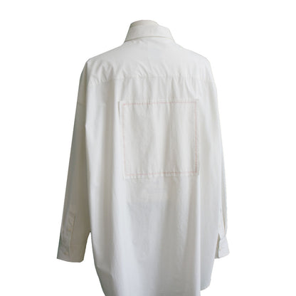 24AW MIDDLE BALLOON SHIRTS WHITE