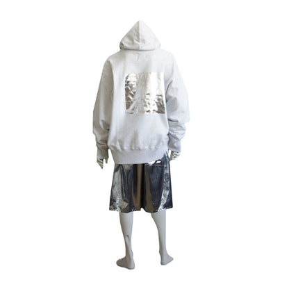 24AW HOODIE SWEAT WHITE HEATHER