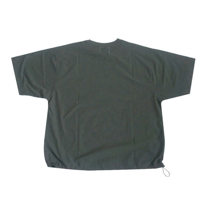 STRECH RISTOP BIG T-SHIRTS(KHAKI)