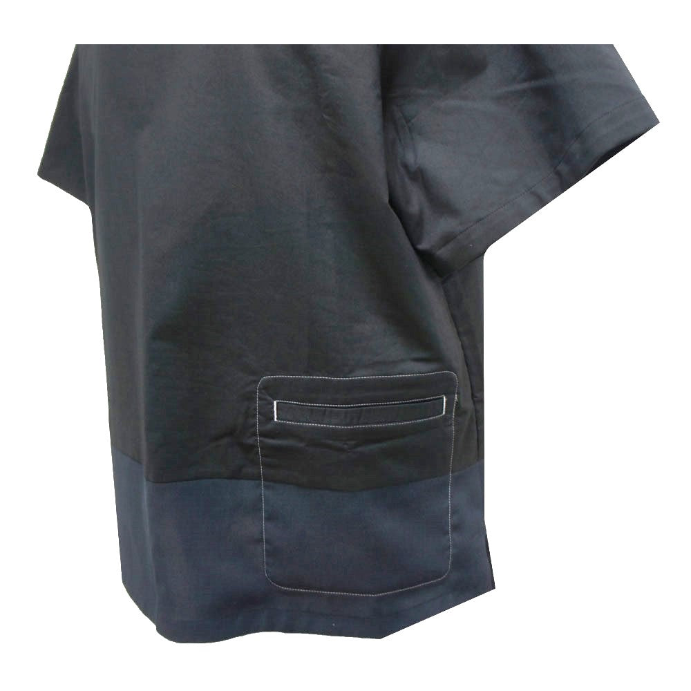 24SS  PULLOVER SHIRTS (BLACK/NAVY)