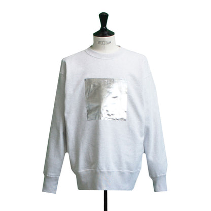 24AW CREW SWEAT WHITE HEATHER