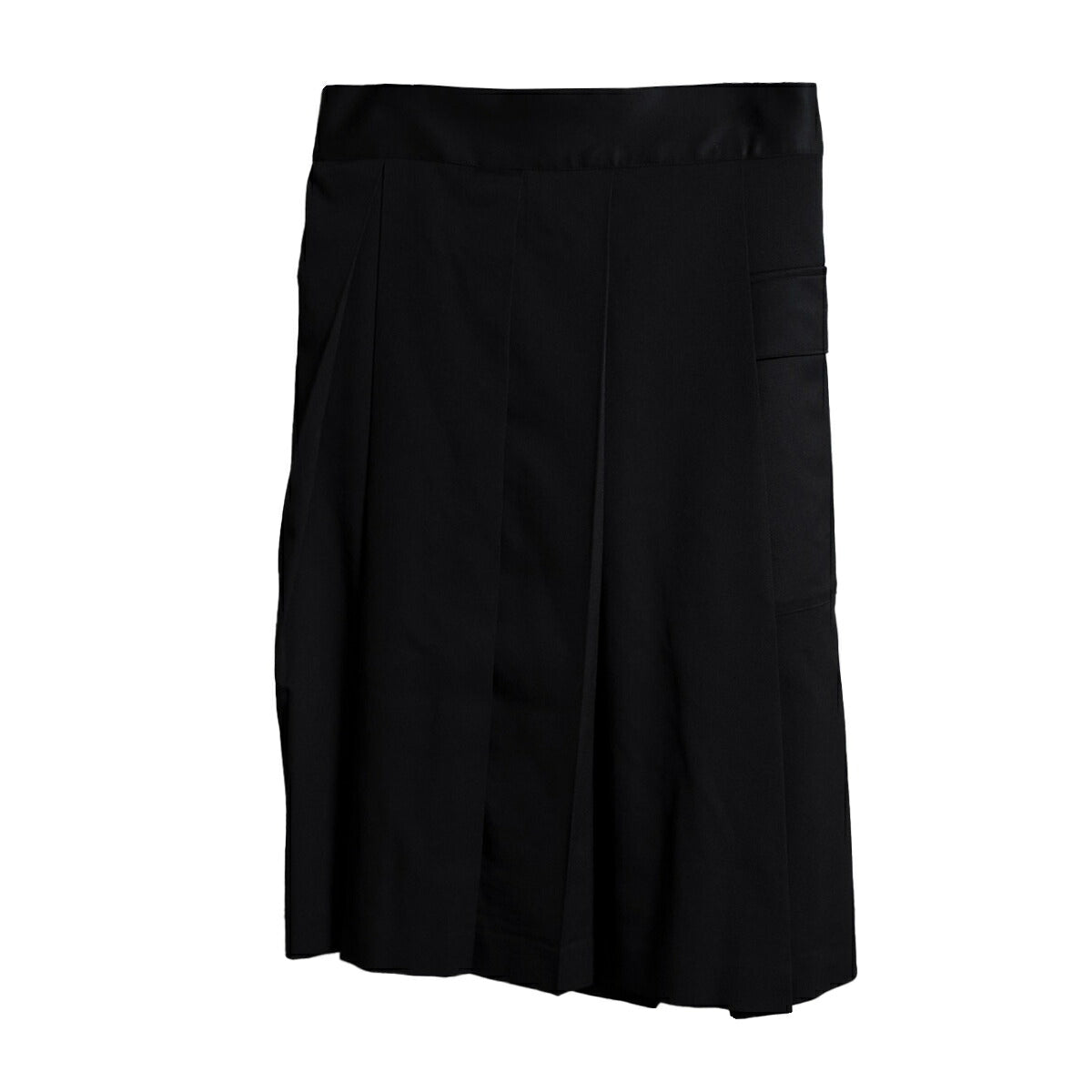 22AW WRAP SKIRT (BLACK)